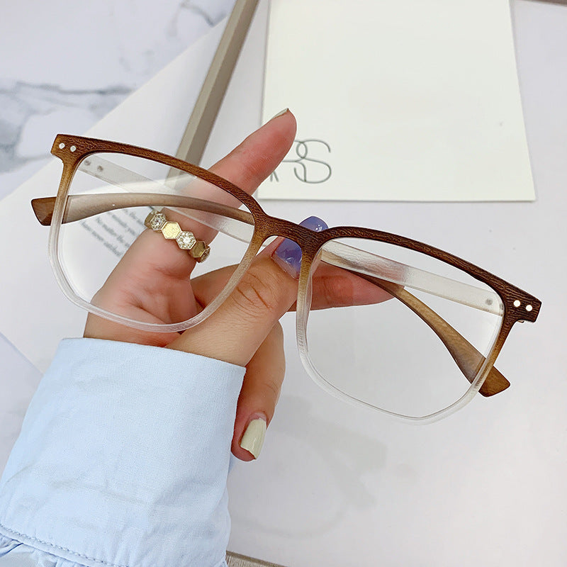 Fashion Color Box Glasses Anti Blue Light