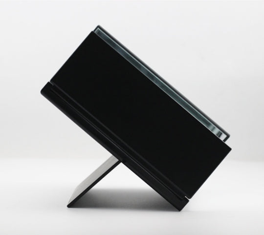 LED tri-fold mirror with light folding vanity mirror LED vanity mirror desktop portable mirror