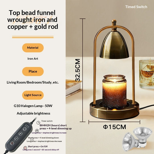 Aromatherapy Candle Essential Oil Melt Candle Aroma Diffuser Lamp