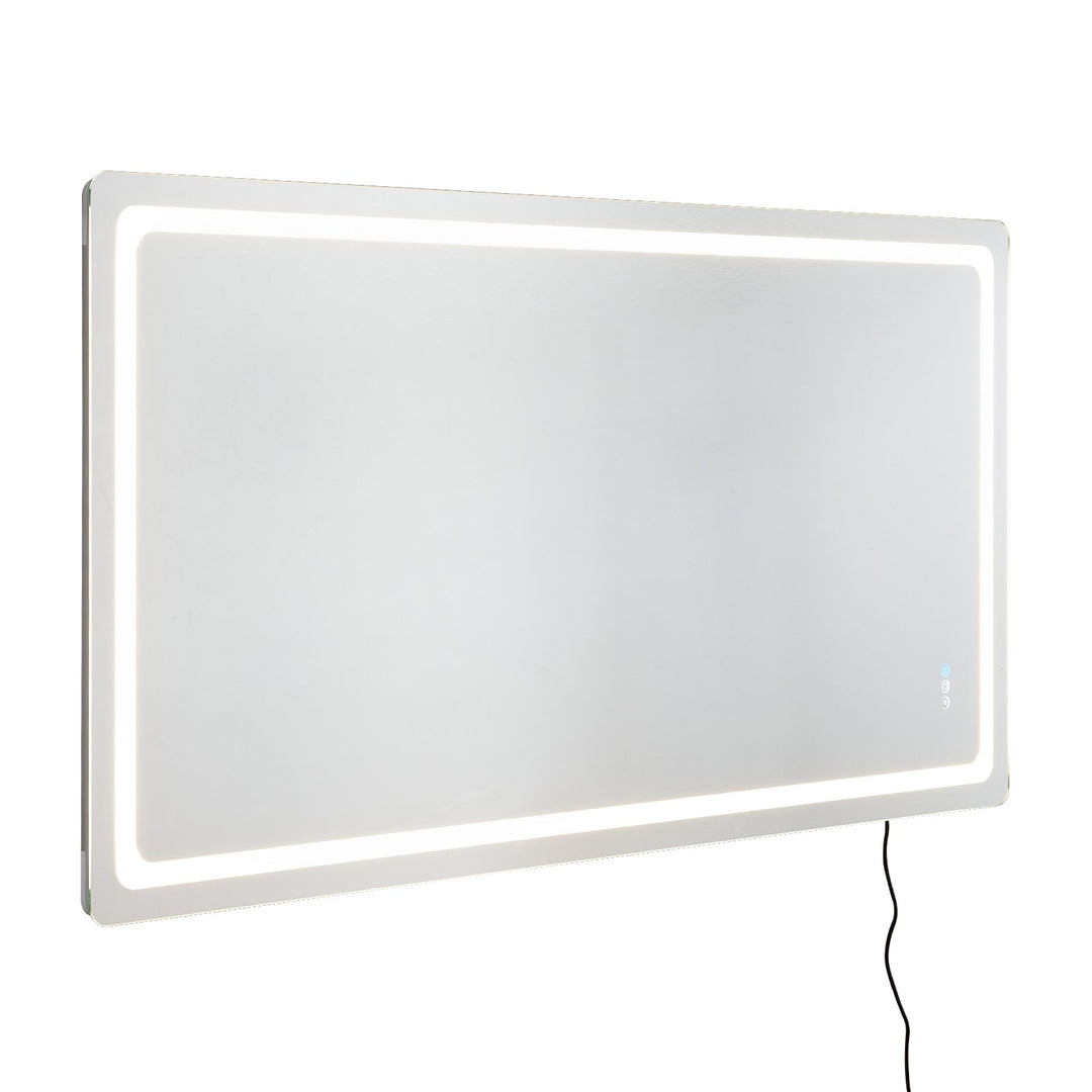 LED Bathroom Mirror 3 Colors Anti-fog Wall Mounted Vanity Mirror 36 X 72 In