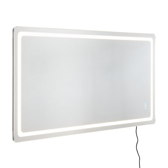 LED Bathroom Mirror 3 Colors Anti-fog Wall Mounted Vanity Mirror 36 X 72 In