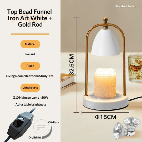 Aromatherapy Candle Essential Oil Melt Candle Aroma Diffuser Lamp