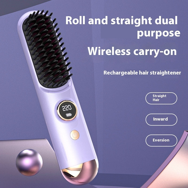 Charging Mini Convenient Wireless Hair Straighteners