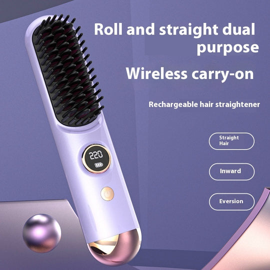 Charging Mini Convenient Wireless Hair Straighteners