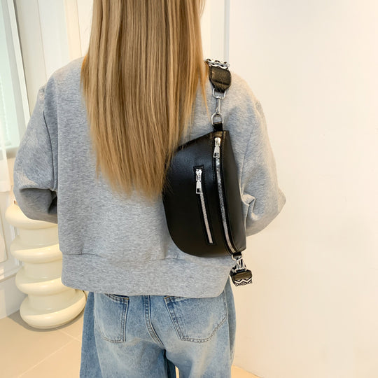 Soft Leather Shoulder Crossbody Bag