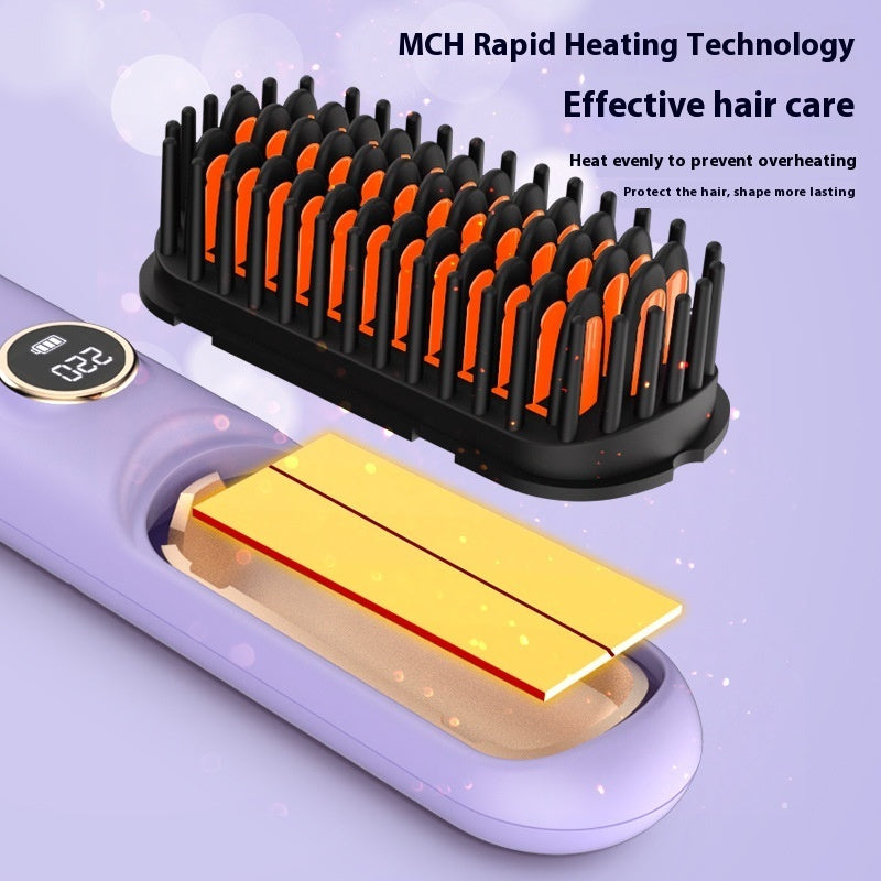 Charging Mini Convenient Wireless Hair Straighteners