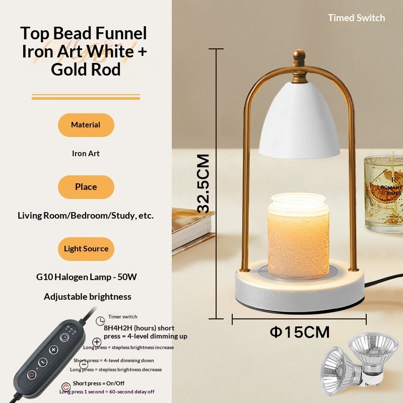 Aromatherapy Candle Essential Oil Melt Candle Aroma Diffuser Lamp