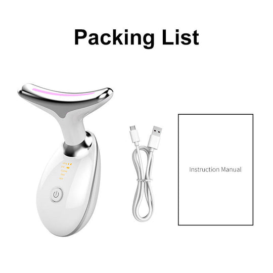 Home Use Face Lift Neck Wrinkle Microcurrent Lifting Firming Skin Tightening Beauty Device USB Rechargeable Multi-Plug