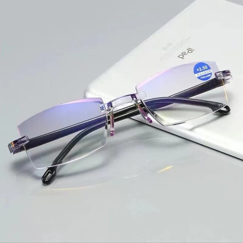 Fashion Anti-blue Light Intelligent Zoom Presbyopia Glasses